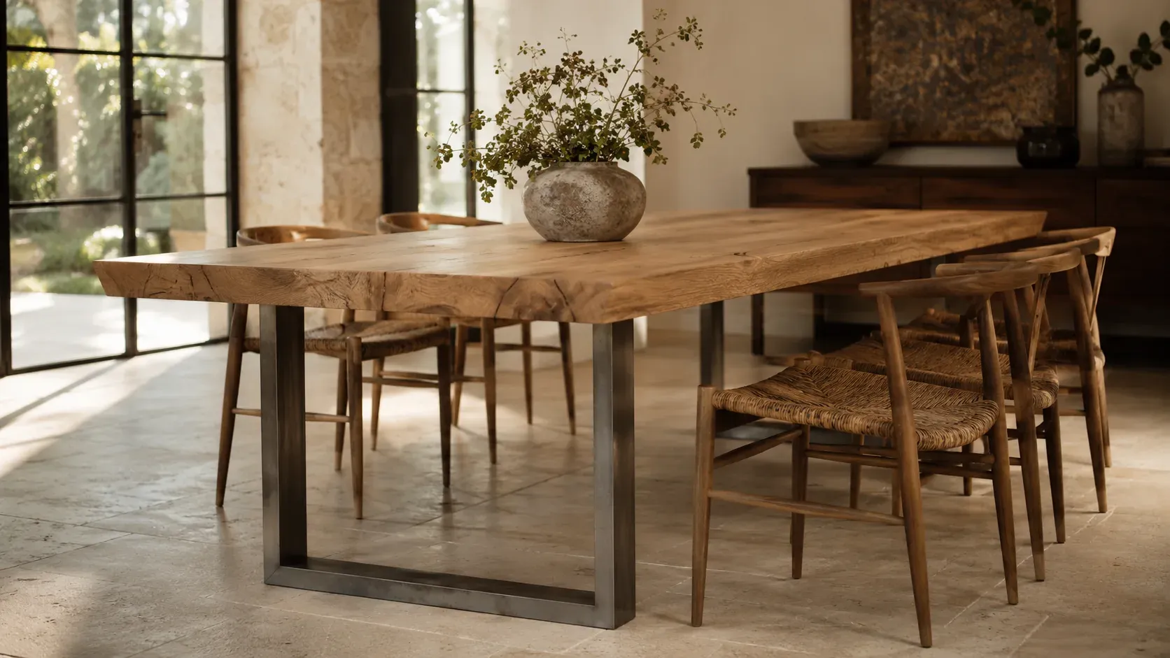 Bibliothèque et rangements en bois sur-mesure dans une villa de la Côte d'Azur